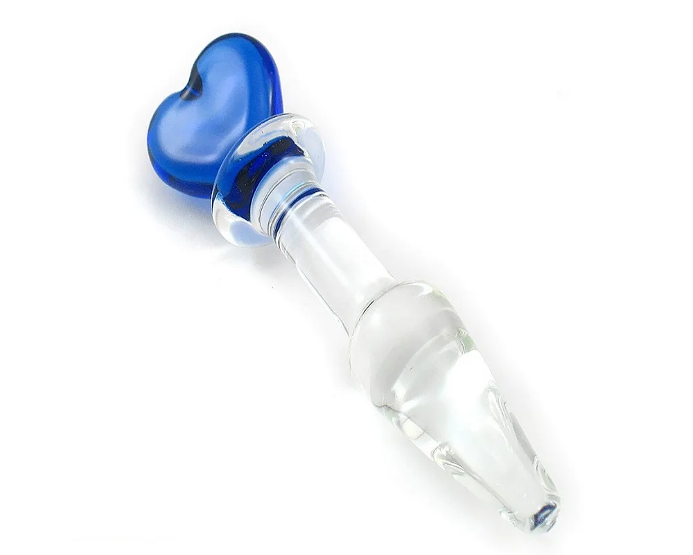 Стеклянная Анальная пробка хрустальные секс игрушки стимуляция точки G бусины