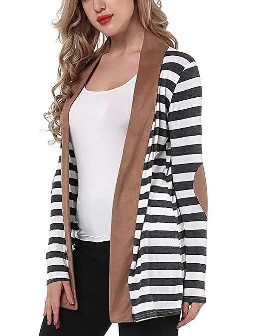 Модная новинка осень зима верхняя одежда 2017 женское Повседневное трикотажное