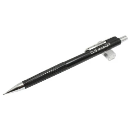 premium 0.9mm anti-cracking mechanical pencil with eraser upon high quality sketch excellent comic Sakura XS-129 | Канцтовары для