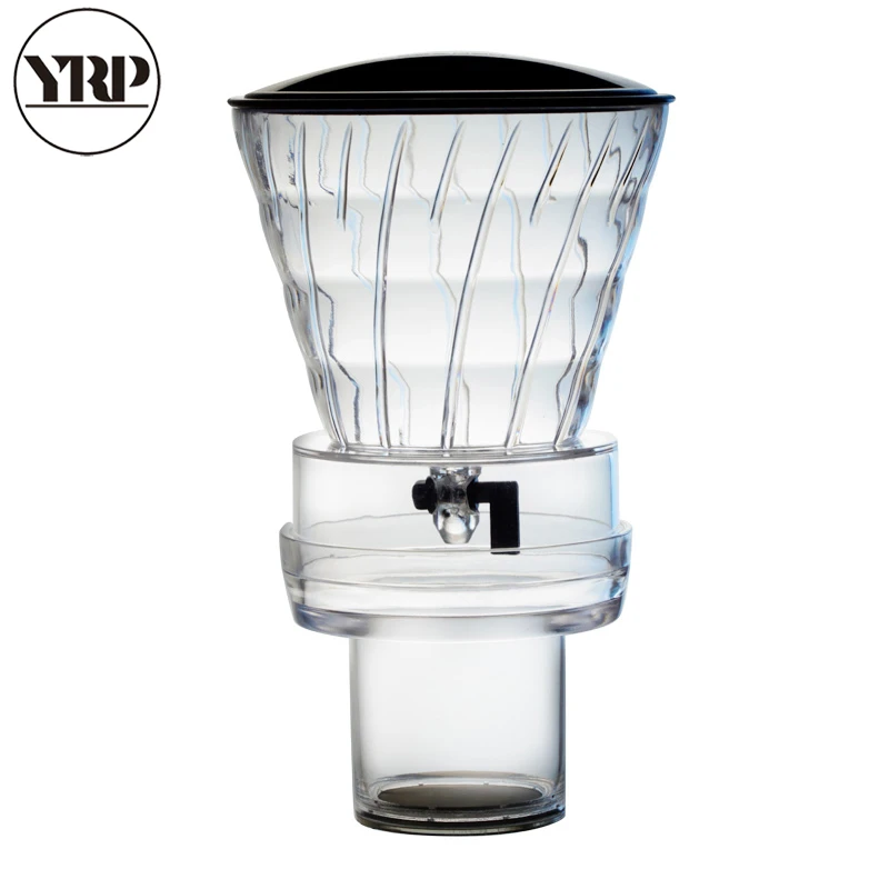 YRP800ml многоразовые капельная, для воды и льда Кофе фильтр Стекло кофейники эспрессо кухня baristaTools капельница горшок ледяной создание кафе
