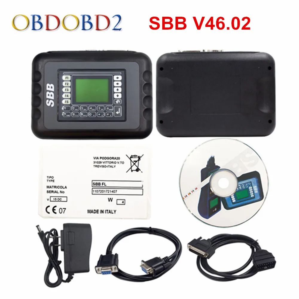 Лучший SBB v46,02 ключевой программист с 9 языков той же функции, что и CK100 v46,02 ключ производитель поддержка новых автомобилей до