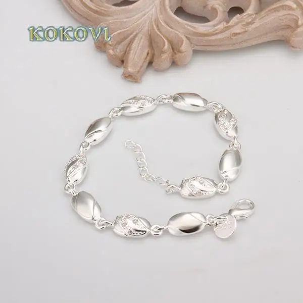 H328 new Latest Women Classy Design good silver bracelet Factory Direct Sale | Украшения и аксессуары