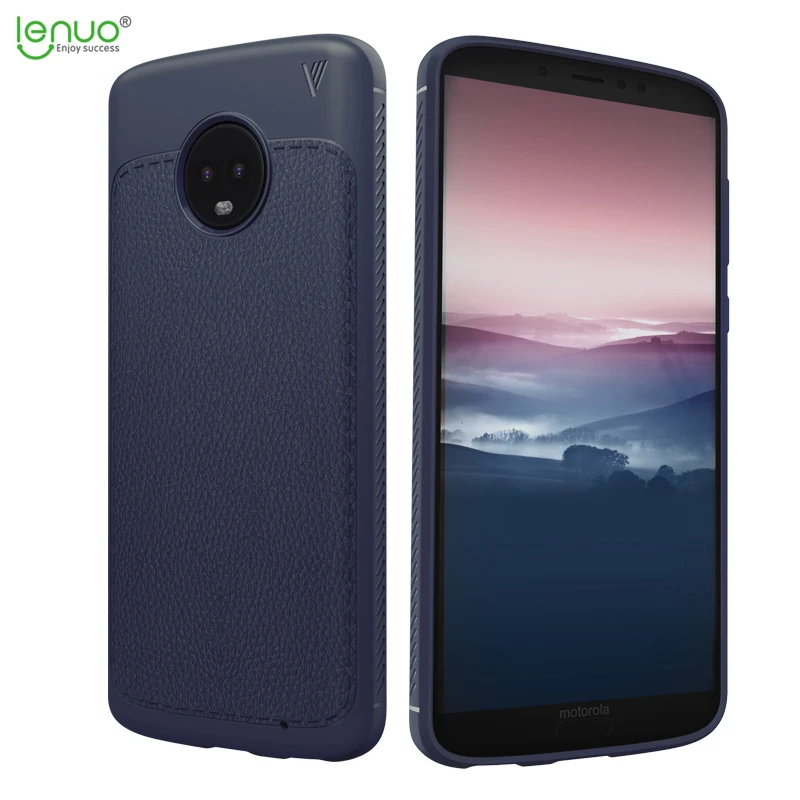 Lenuo СПС MOTO G6 случае Plus Le- Противоударный роскошные силиконовый чехол для Motorola плюс