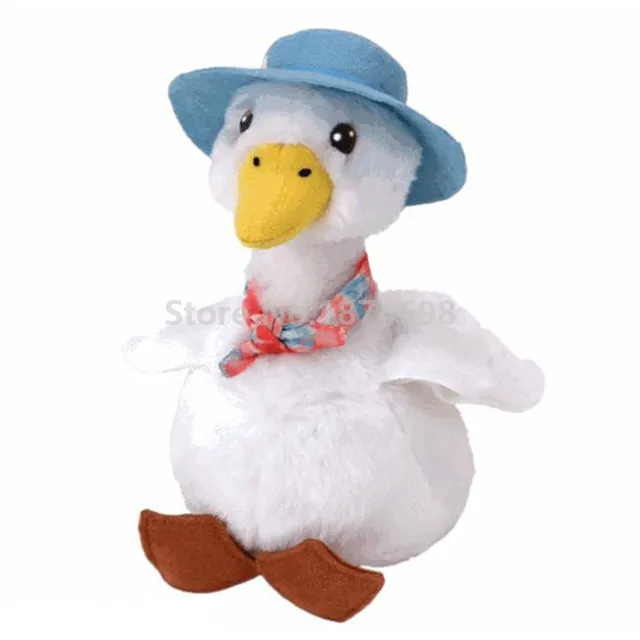 Jemima Puddle Duck Новинка; Кролик Питер; хлопковый хвост; мопси; Кролик; Jemima; лужа; утка; Mrs Tiggy Winkle; мини; плюшевая мягкая детская игрушка; 22 см - Цвет: Jemima Puddle Duck