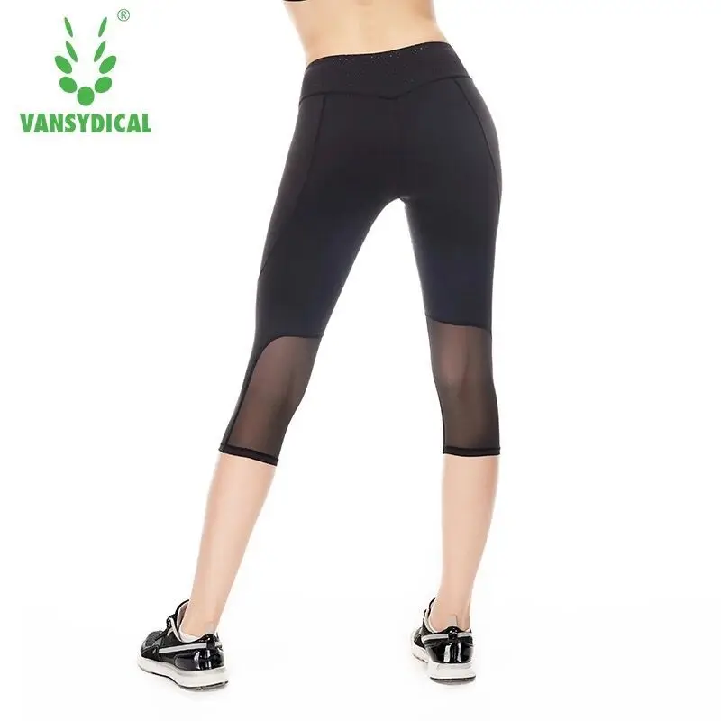 Women's legging capri yoga running fitness trouser run cycling gym sports pants leggings | Спорт и развлечения