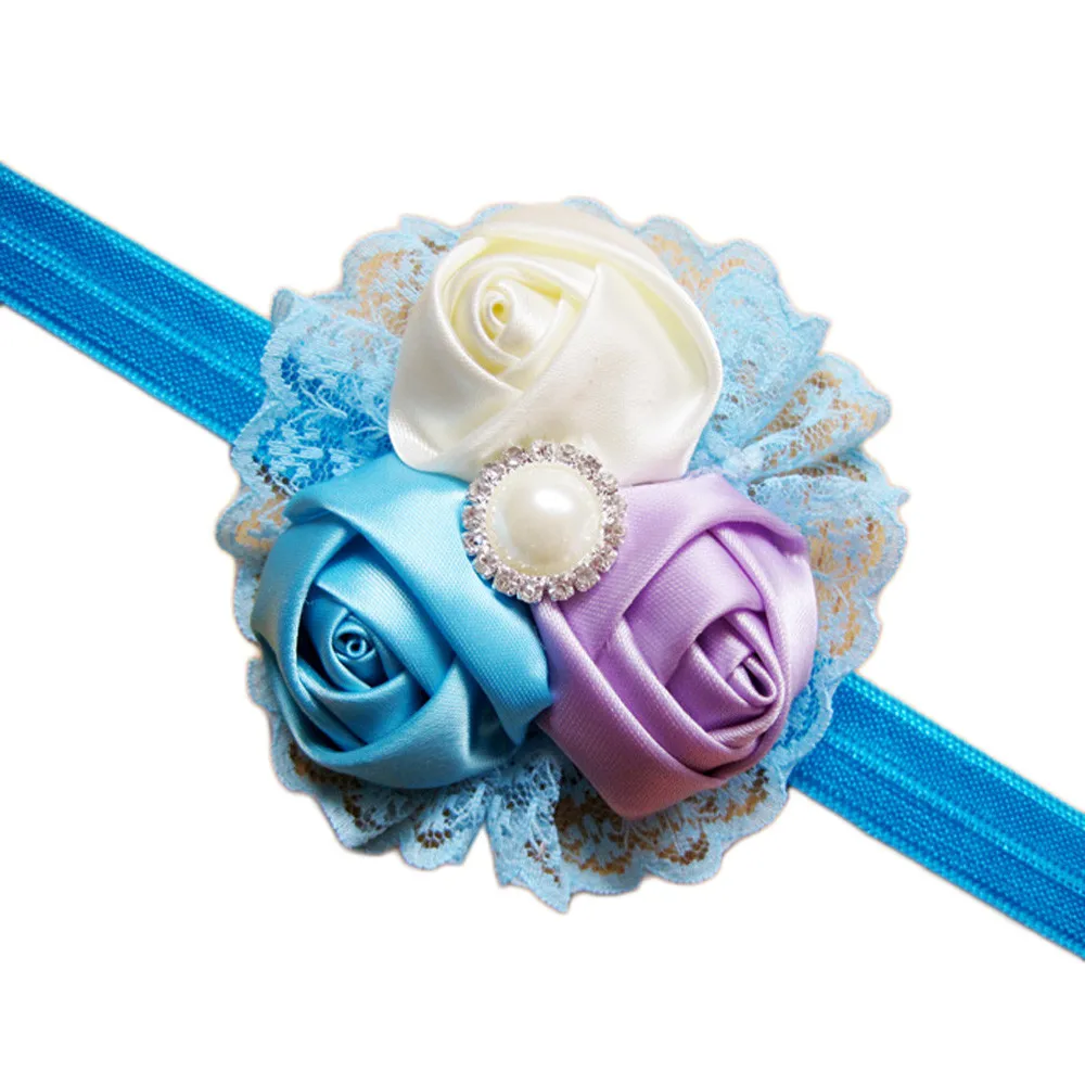 Аксессуары для волос PARRY повязка на голову новорожденных девочек эластичная с