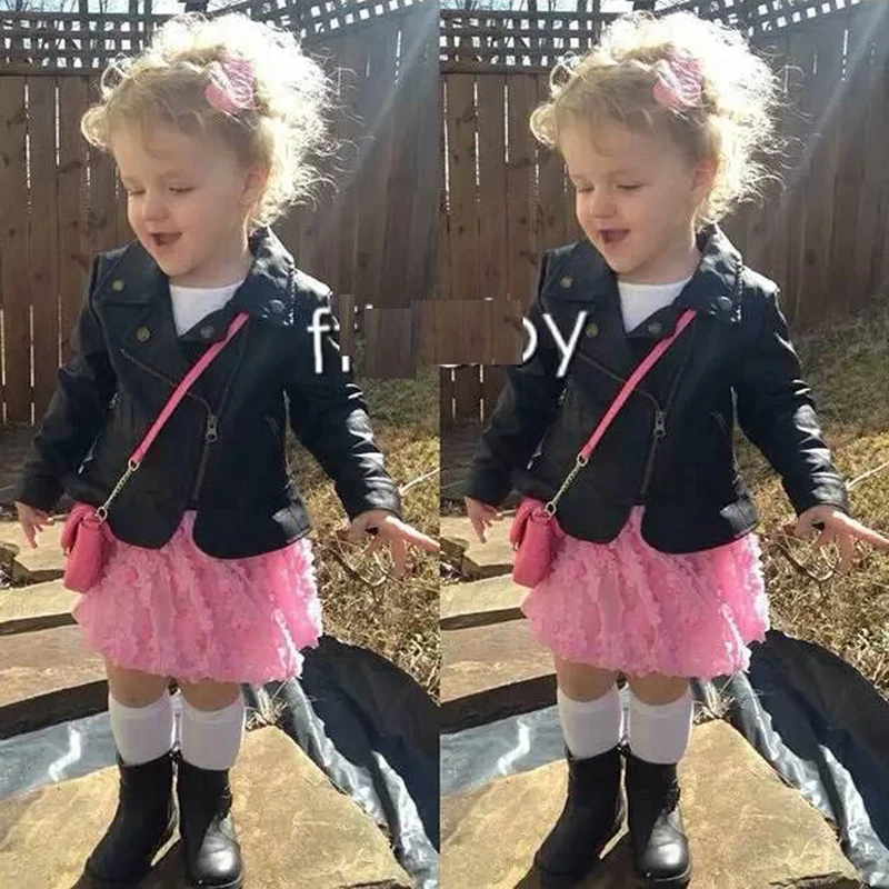 Весна и осень девушки кожа короткий параграф с длинным рукавом пальто Европа