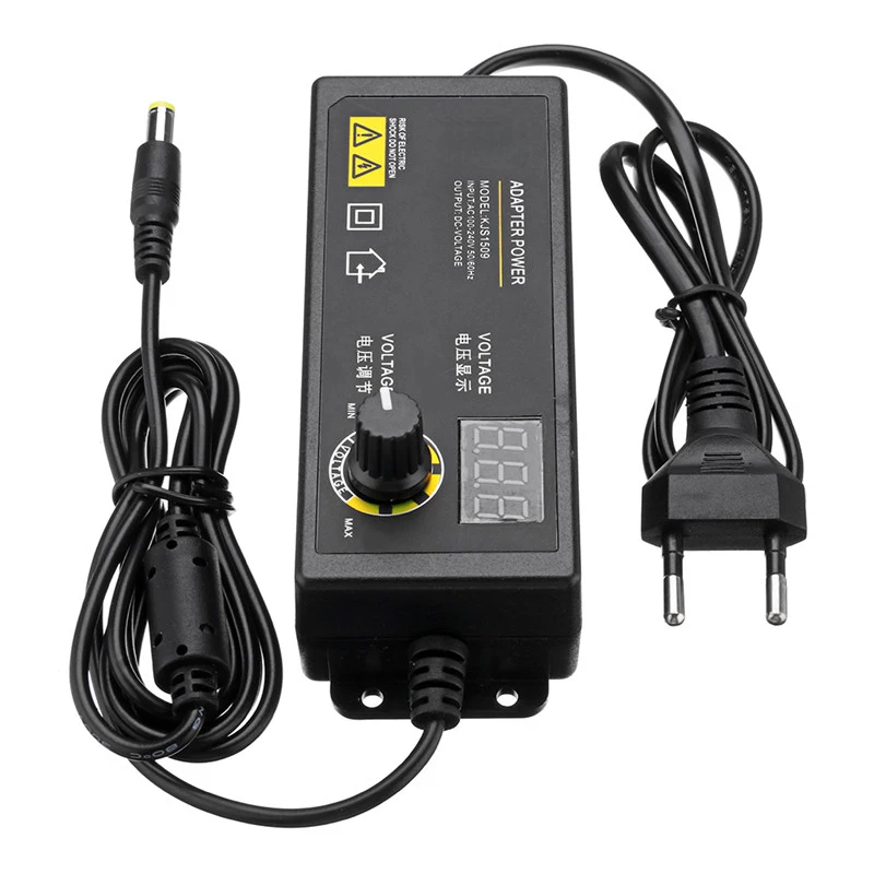 LEORY KJS-1509 3-24 В 1.5A адаптер питания Регулируемый адаптер напряжения светодиодный дисплей Импульсный источник питания