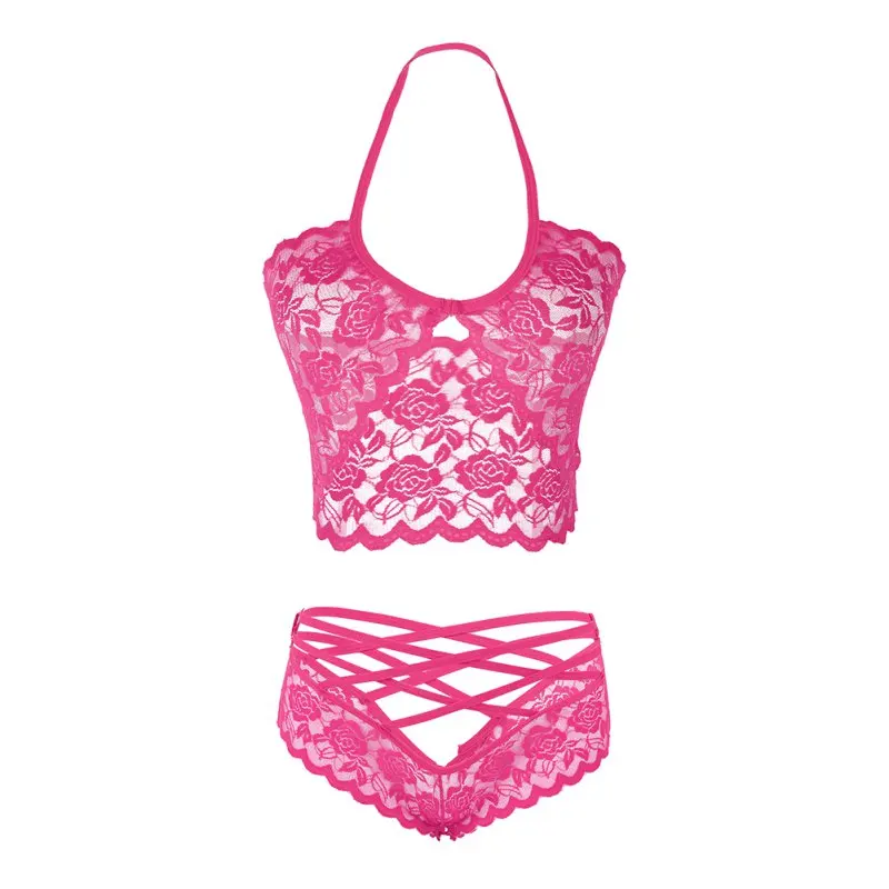 JLONG сексуальный комплект кружевного бюстгальтера с шаговым швом женские стринги