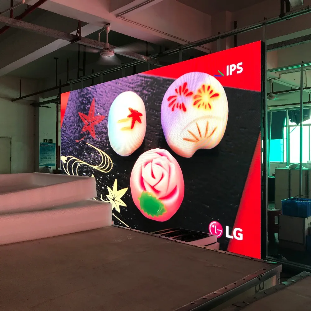 Крытый P3 Светодиодный модуль-панель для дисплея RGB полноцветная 64x64 точечная светодиодная матрица для цифровых часов 1/32 сканирования