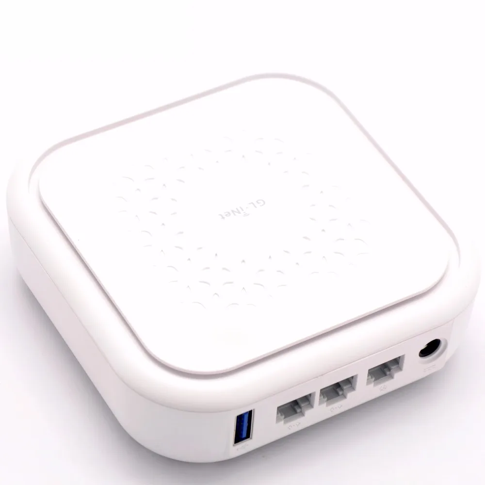 GL. iNet GL-B1300 802.11AC 5 ГГц 1300 Мбит/с беспроводной Wi-Fi маршрутизатор путешествия Ethernet гигабитный двухдиапазонный vpn-маршрутизатор OPENWRT USB 32 Мб Flash