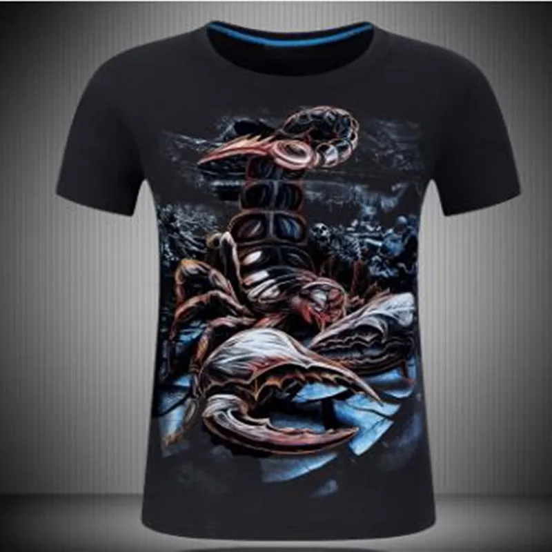 Горячая новинка 2020 Весна Мужская 3D футболка с коротким рукавом взрыв властная