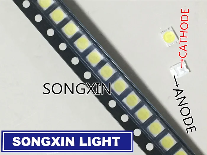 Светодиодная подсветка LITEON 1210 3528 2835 1 Вт 5 лм 50 шт.|led 3v|2835 white3528 led white |