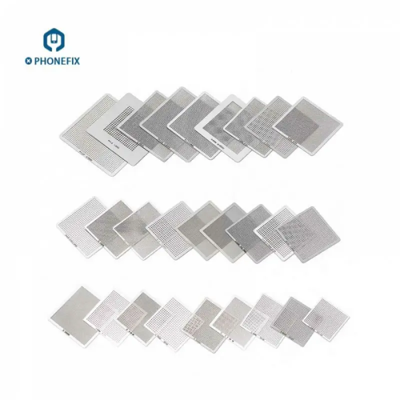 36 шт./лот BGA реболлинг трафарет непосредственно с подогревом Универсальный