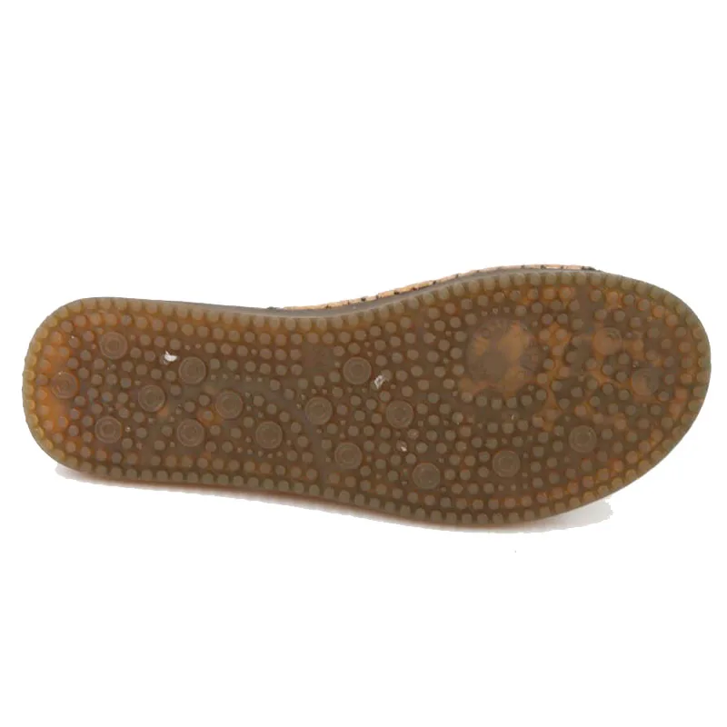 Для женщин тапочки обувь Туфли без каблуков из натуральной кожи шнуровки вне