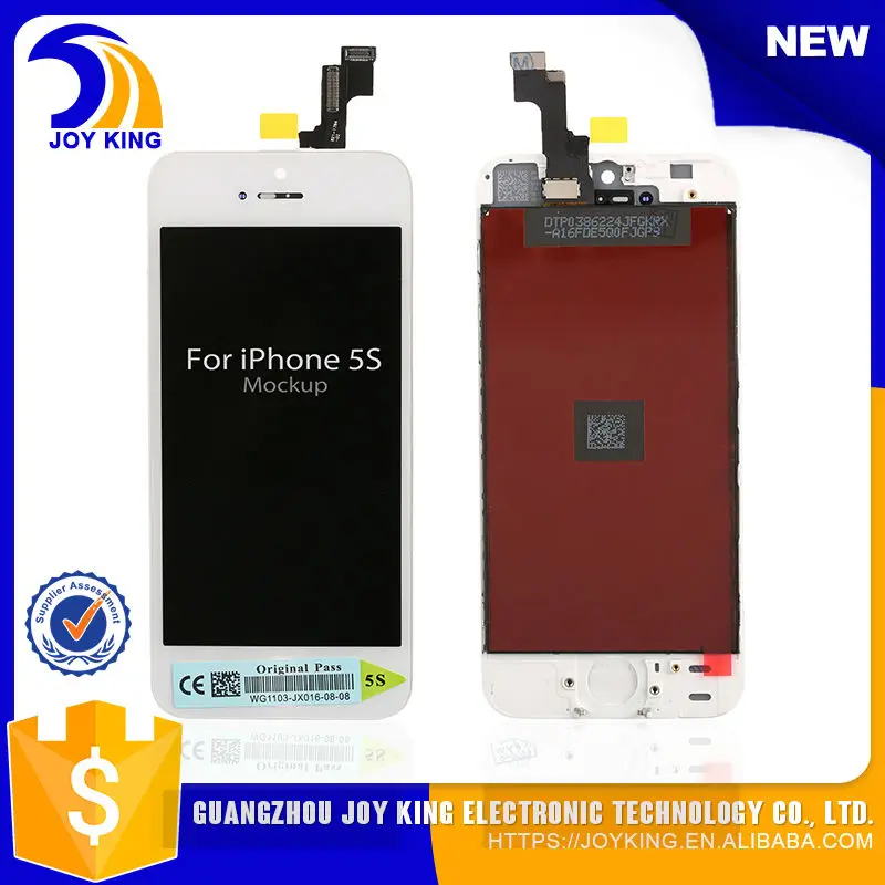 5 шт./лот оптовая цена для iPhone 5S lcd сотового телефона с заменой планшета +