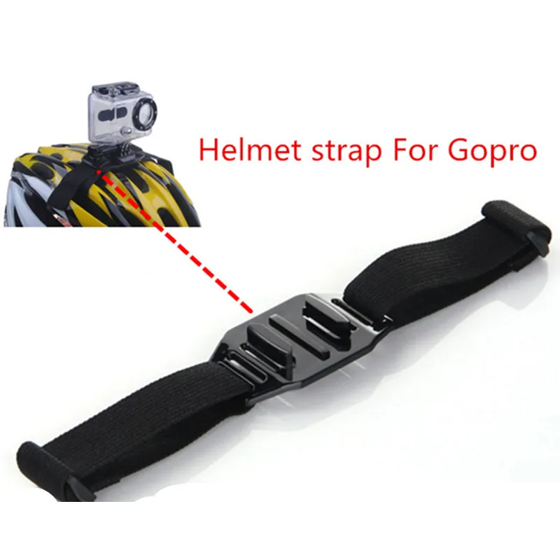 Аксессуары LANBEIKA для Gopro ремень шлема Крепление на велосипедный шлем Hero 10 9 8 7 6 SJCAM