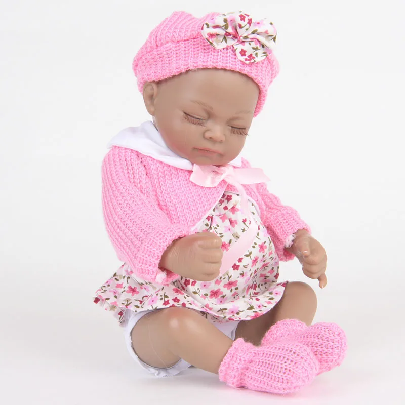 LEOOFU 28 см 11 дюймов полный силиконовые Реалистичного reborn baby doll оптовая продажа из