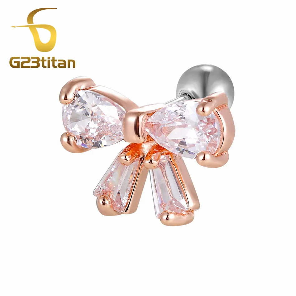 Ear Tragus Женские Мужские ухо траг Cartliage пирсинг для уха пирсинг Orelha Cartilagem Конч пирсинг Helix Rook Snug серьги ювелирные изделия для тела - Окраска металла: Ear Tragus