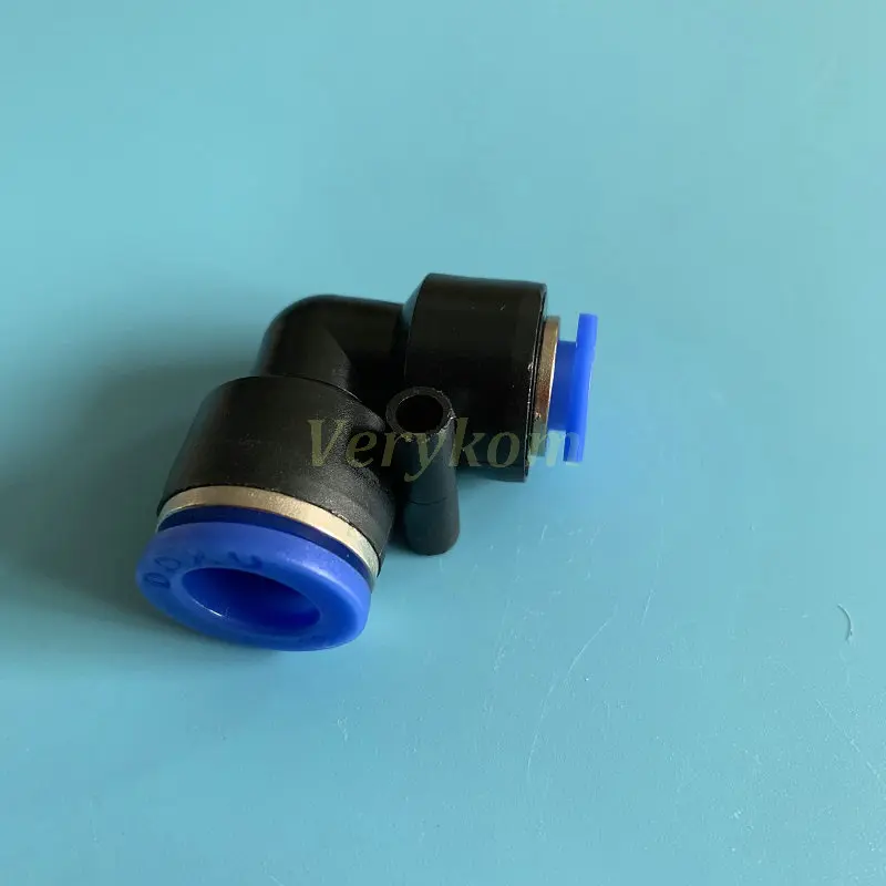 10pcs Pneumatic Unequal Elbow Union 6MM 8MM To 10MM 12MM Reducer One-touch Push In Plastic Air Fitting Connector 8-6 10-6 10-8 |