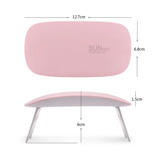 УФ лампа SUNmini 6 Вт Сушилка для ногтей маникюрного аппарата портативная USB Гель лак