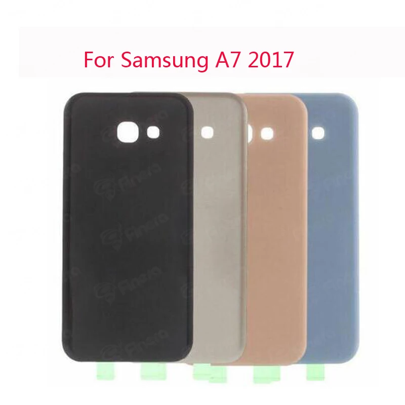 100% Новинка для Samsung Galaxy A3 A5 A7 2016 A310F A510F A710F крышка из стекла аккумулятора задняя +
