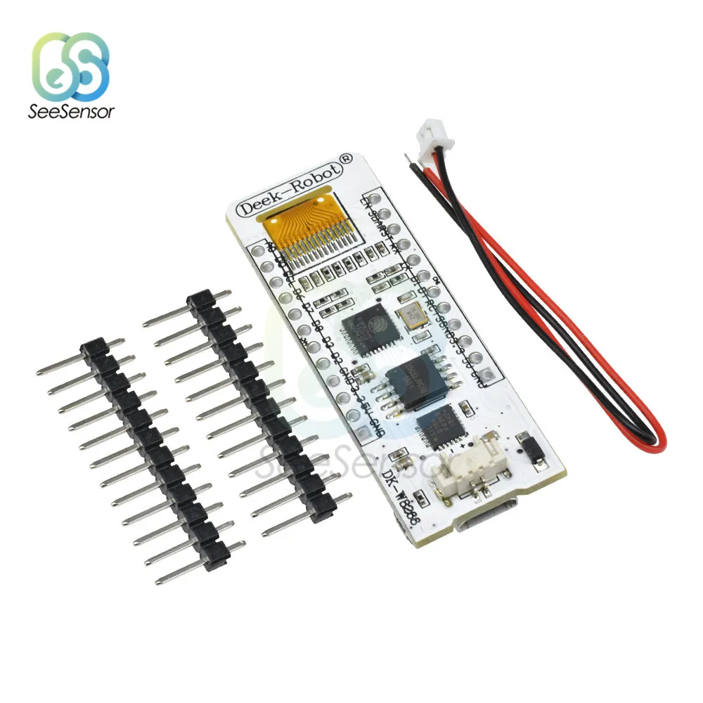 0 91 'ɾSP8266 WIFI чип дюймов OLED CP2014 32 Мб Flash ESP 8266 модуль Интернет вещей плата PCB для