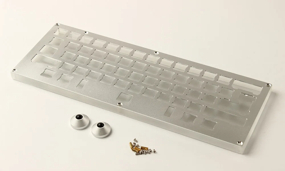 CNC алюминиевый корпус пластины стабилизаторы DIY набор для HHKB раскладка - Фото №1