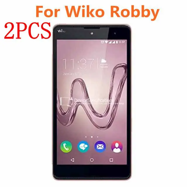 2 шт. закаленное стекло для Wiko Robby Защитная пленка экрана Robby/S-Kool | Мобильные