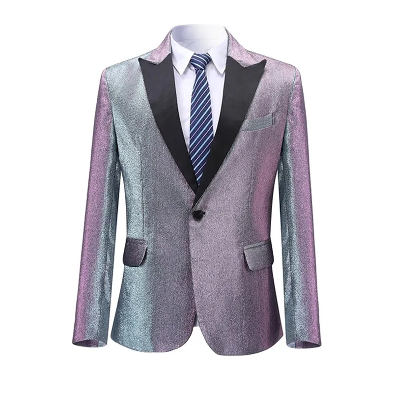 Мужской блейзер с одной пряжкой новый дизайн|Костюмные пиджаки| |