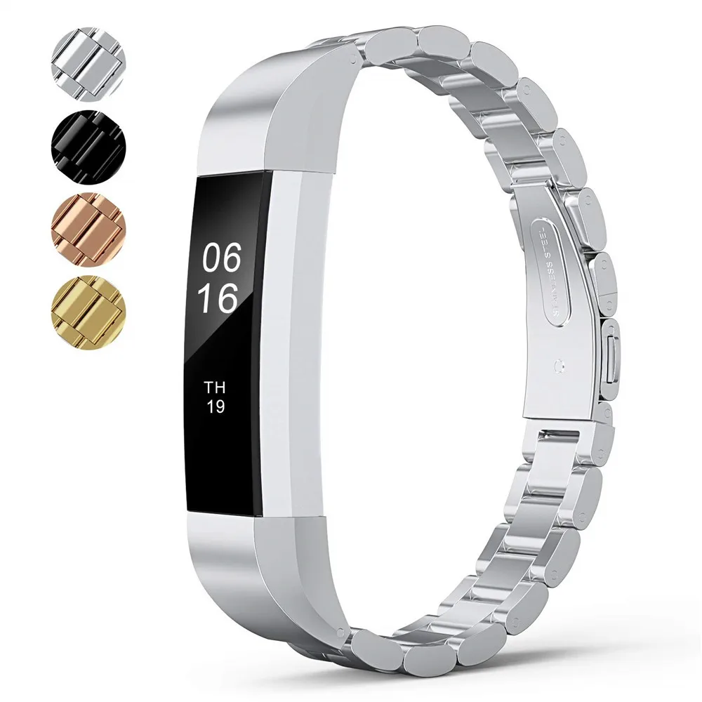 TORQUILA Stainless Steel Band Strap for Fitbit Alta / HR Adjustable Replacement Watch Metal Bracelet Wristband | Наручные часы