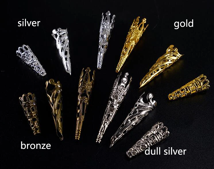 gold 10 шт./лот, 23 мм, 36 мм, 41 мм, сделай сам, ручная работа, полые прессованные Цветочные бусины, ювелирное изделие, подходит для изготовления, силиконовая Подвеска для изготовления - Цвет: gold