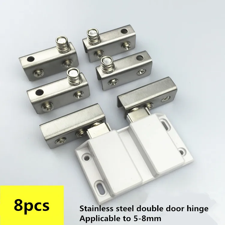 Наборы петель для винного шкафа с двумя дверцами дверной датчик из нержавеющей