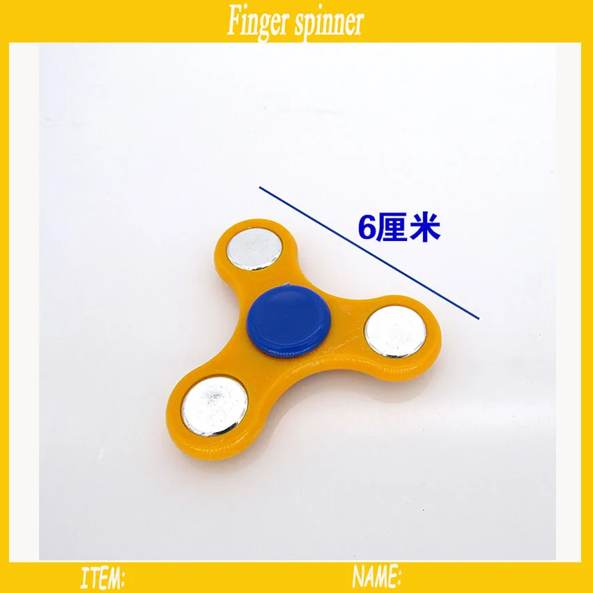 100 шт./лот Непоседа Счетчик Ручной Палец Игрушки Пальца Гироскопа верхней части