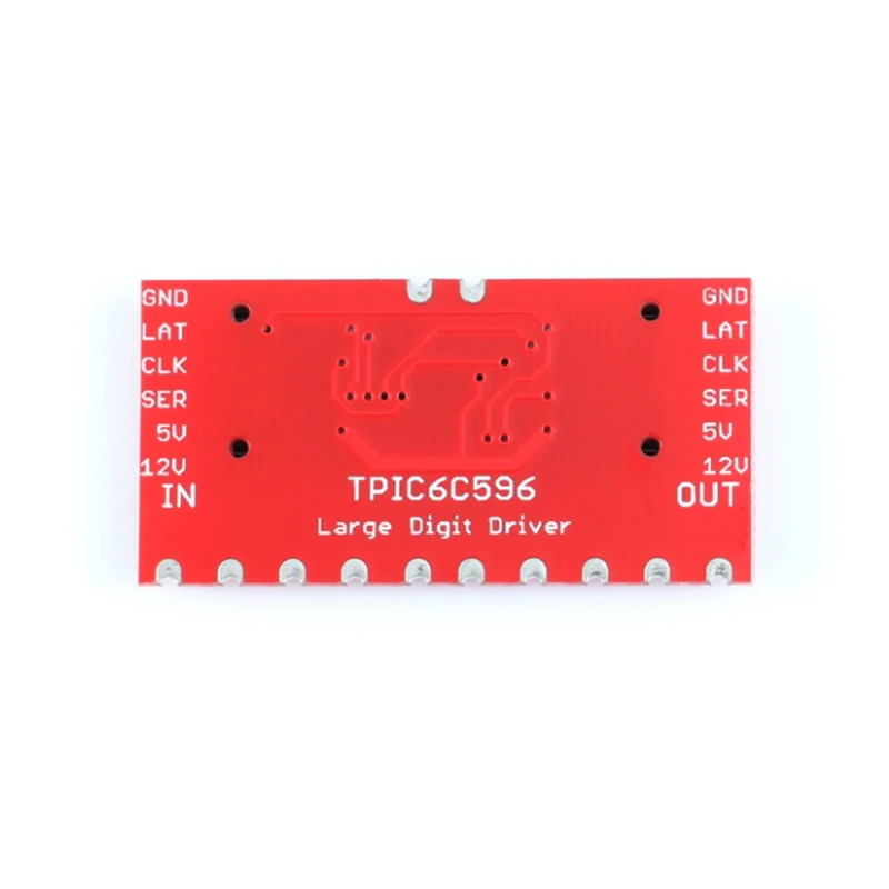DC 5V TPIC6C596 большая цифра драйвер привода 6 5 &quot7 сегментный светодиодный дисплей