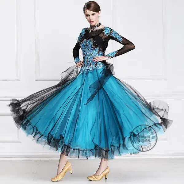 Платье для бальных танцев новейшего дизайна женское современное танцевальное