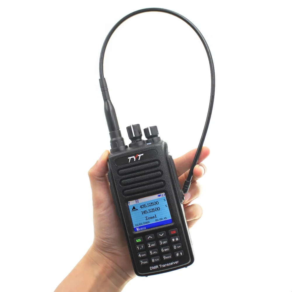 Cena TYT MD-UV390 Walkie Talkie IP67 Wodoodporne Radio Dwuzakresowe MD-390 VHF UHF Cyfrowe DMR Dwukierunkowe Radio Podwójny Czas Dlot Transceiver