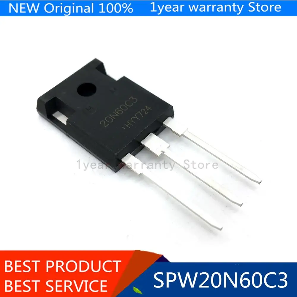 5 шт./лот SPW20N60C3 20N60C3 N-Channel TO-247 Новый оригинал | Электроника