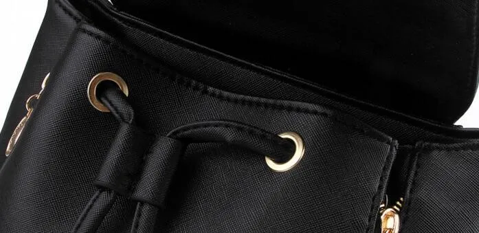 Модные женские рюкзаки высокого качества из искусственной кожи Mochila Escolar школьные сумки для подростков девочек с ручкой сверху рюкзаки дорожные сумки