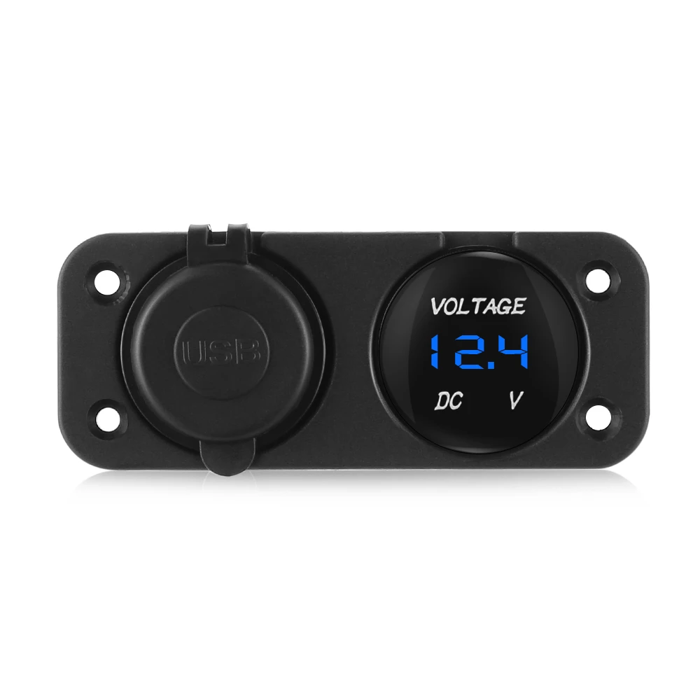 Zeepin 3 в 1 двойной usb авто автомобиля Зарядное устройство с блоком питания