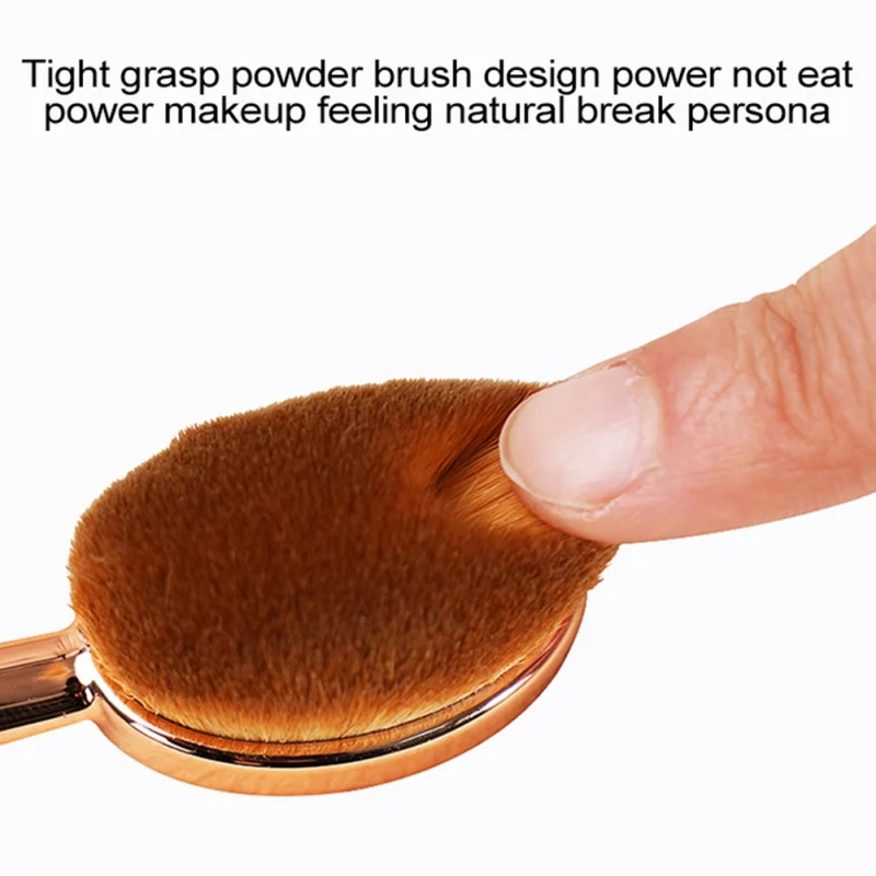 Кисть для макияжа кисть нанесения пудры контура BB CC крем румяна хайлайтер