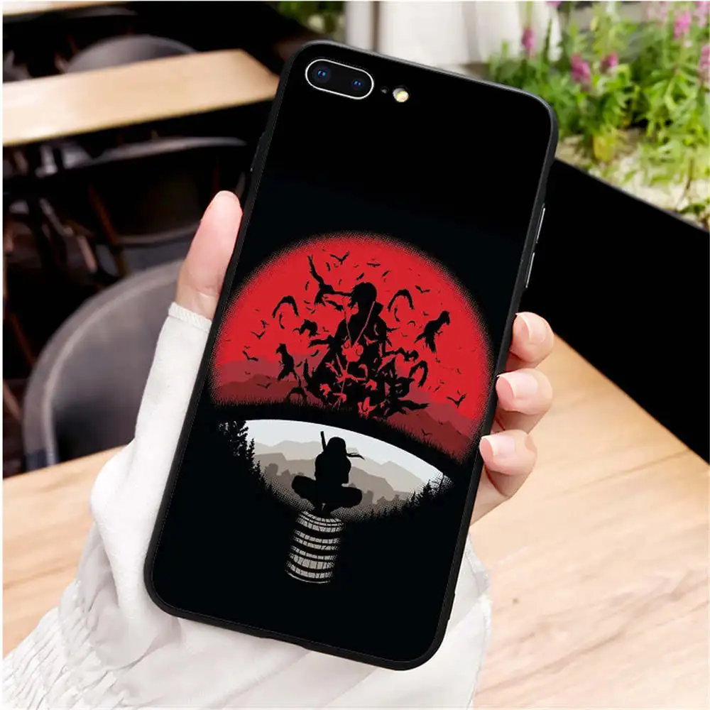TPU Японский мультфильм Наруто Мягкий Силиконовый ТПУ чехол для телефона iPhone MAX XR XS X10 5 5S 5SE 6 6S 6 7 8Plus 11 Pro MAX - Цвет: TPU
