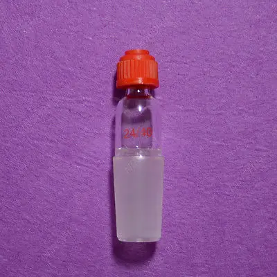 Стеклянный термометр адаптер с резьбой 24/40 соединение лабораторная стеклянная