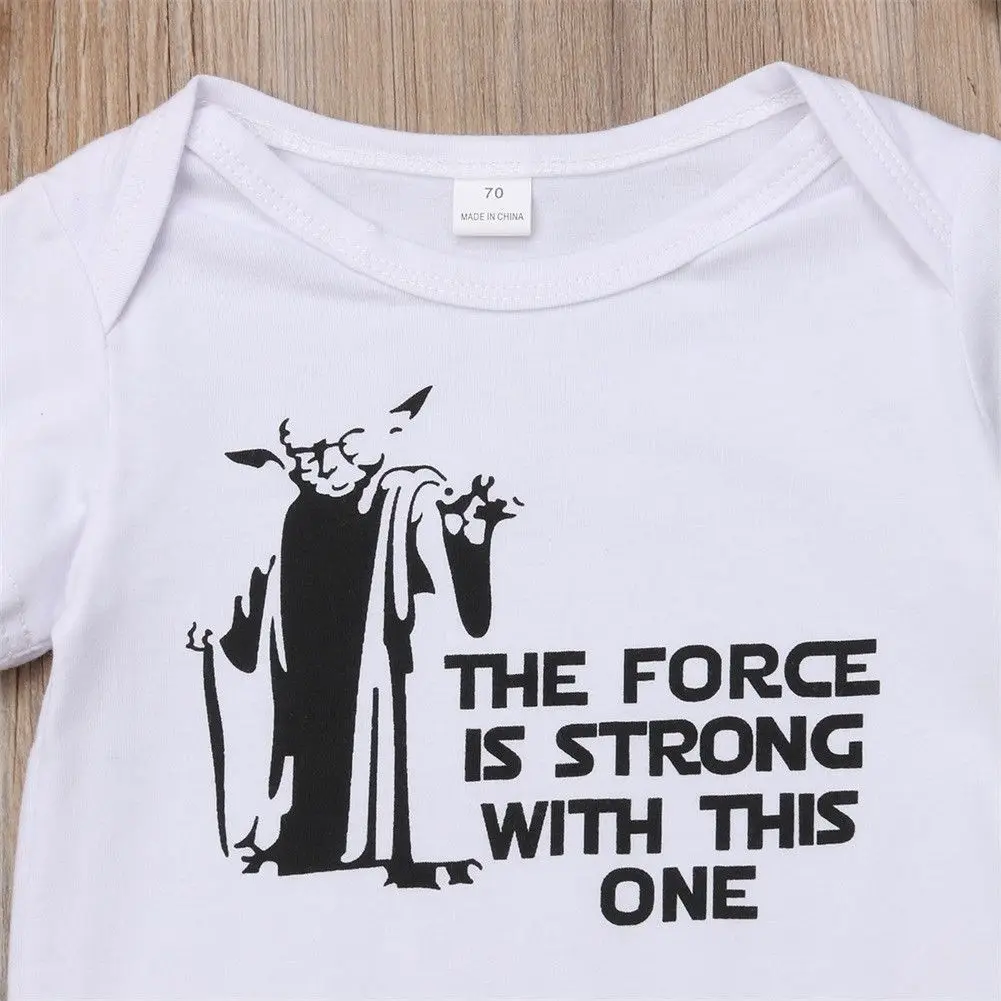 3 шт. хлопковое боди с коротким рукавом и принтом черепа|Комплекты одежды| |