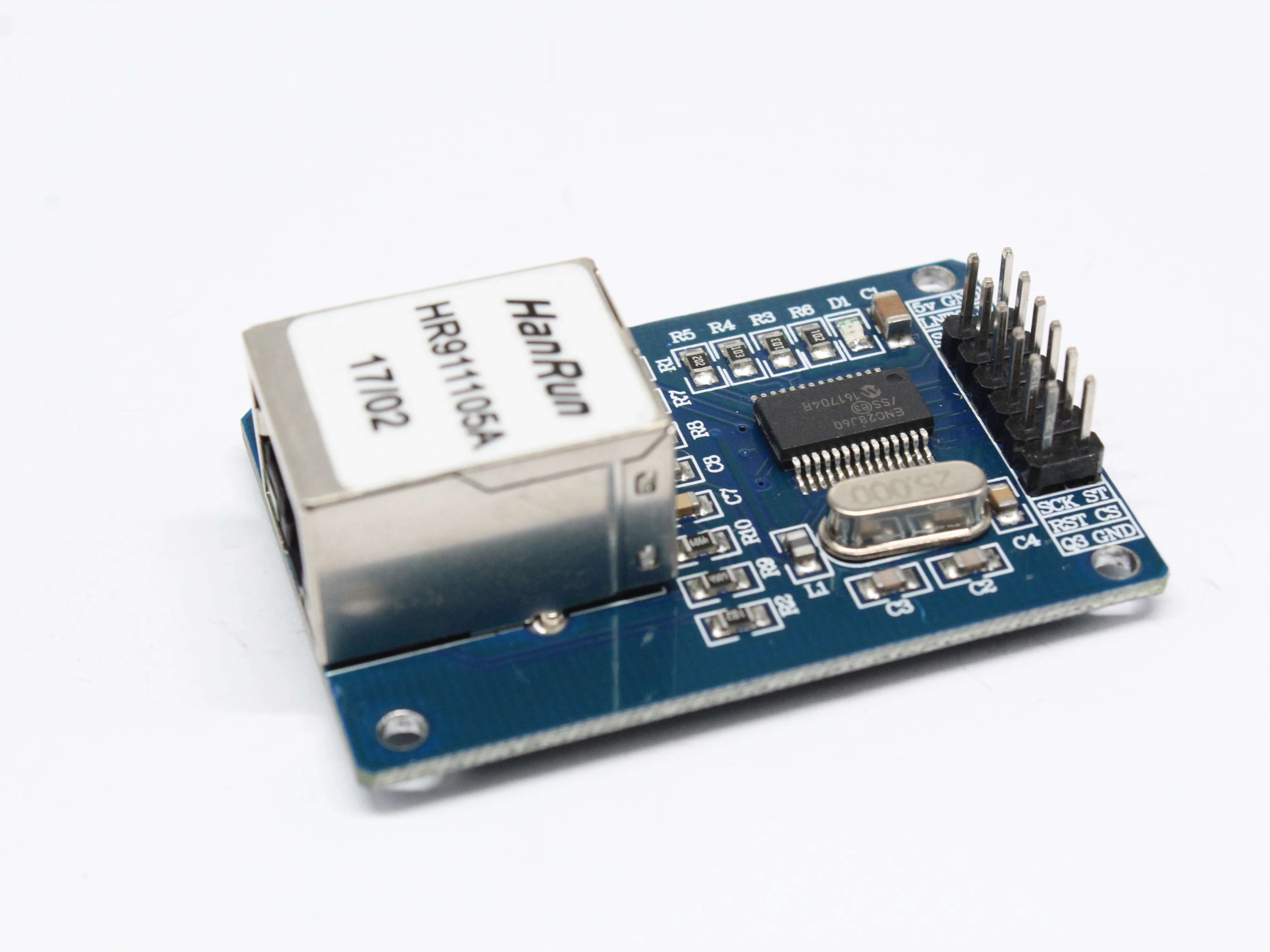 Мини ENC28J60 Ethernet LAN сетевой модуль для arduino AVR 51 SPI PIC STM32 LPC MCU Совет по развитию