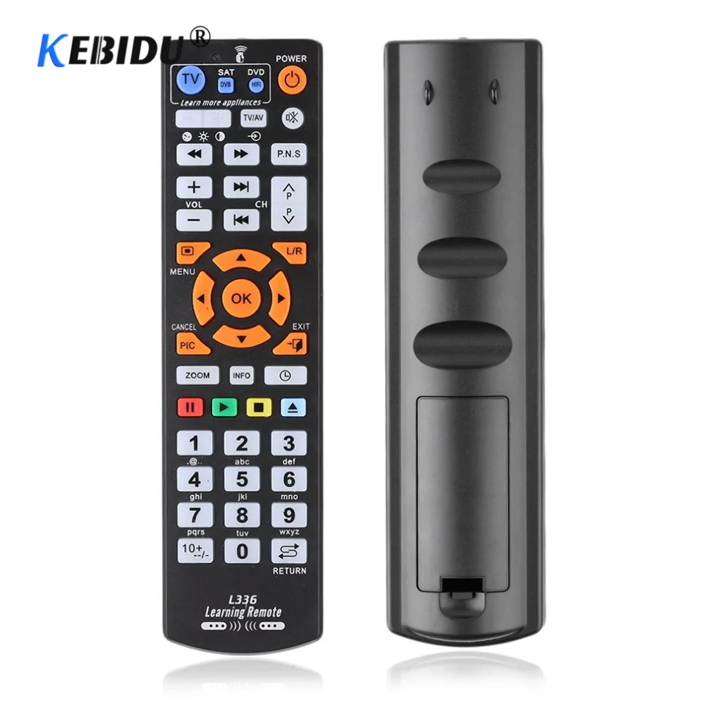 Черный пульт дистанционного управления ler TV Smart Remote Control IR с функцией обучения для