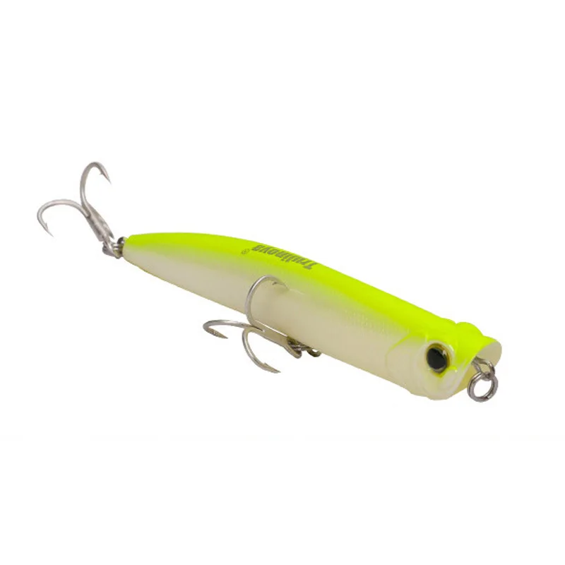 

High Quality Popper Fishing Lure Tsurinoya 90mm 17g Hard Plastic Baits with 3D eyes Strong Groove Hooks Tackle Fish Pesca Isca