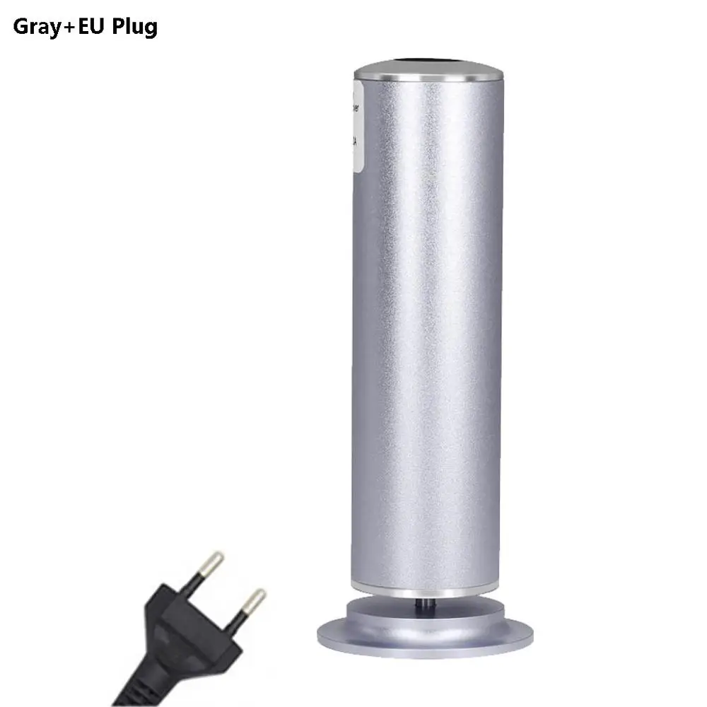 Gray EU Plug Эргономичный электрический прибор для удаления мозолей ног, регулируемая скорость, профессиональный педикюрный аппарат с 60 сменными дисками наждачной бумаги - Цвет: Gray EU Plug