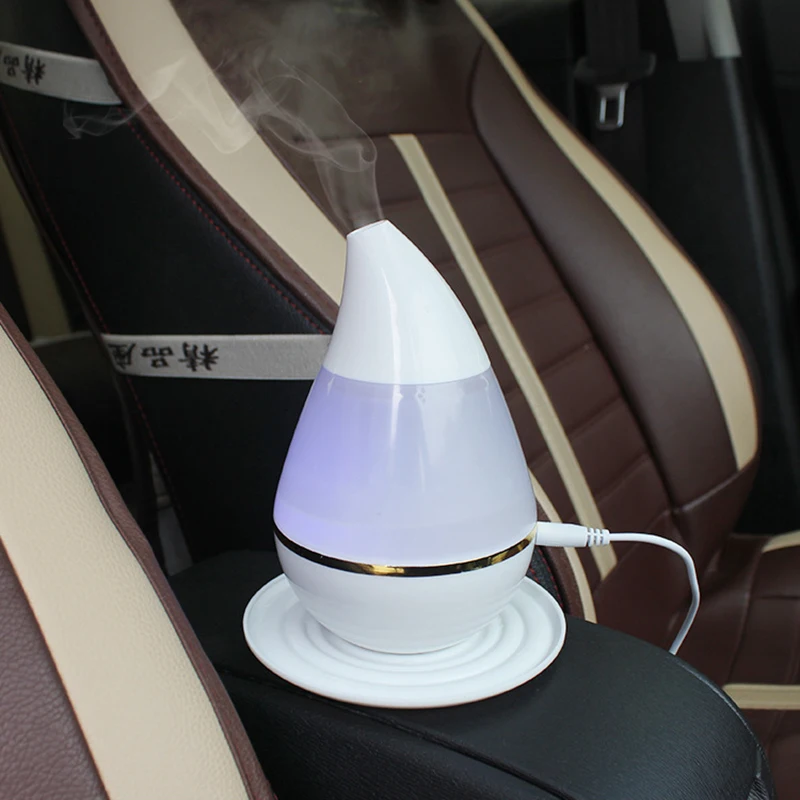 250ml Essential Oil Aroma Diffuser Car Ultrasound humidifier USB Air Humidifier With 7 Color Lights Electric Aromatherapy | Бытовая