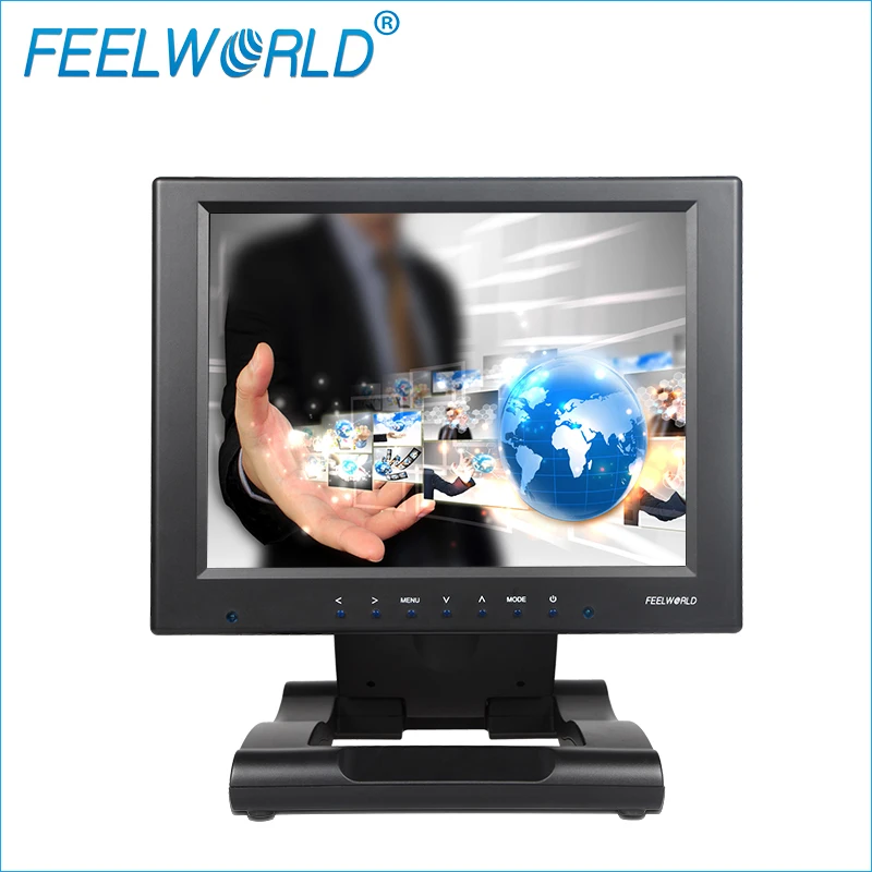 FW100AHT 10 дюймов 1024x768 TFT ЖК дисплей сенсорный монитор с HDMI VGA Ypbpr DVI AV Вход &quotСенсорный
